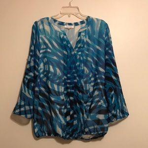 Calvin Klein long sleeves blouse. Size M